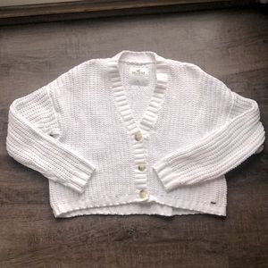 Hollister cropped sweater